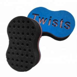 Sponge hair roller/hair removal sponge / hair comb factory supplied magic hair twist sponge Brush