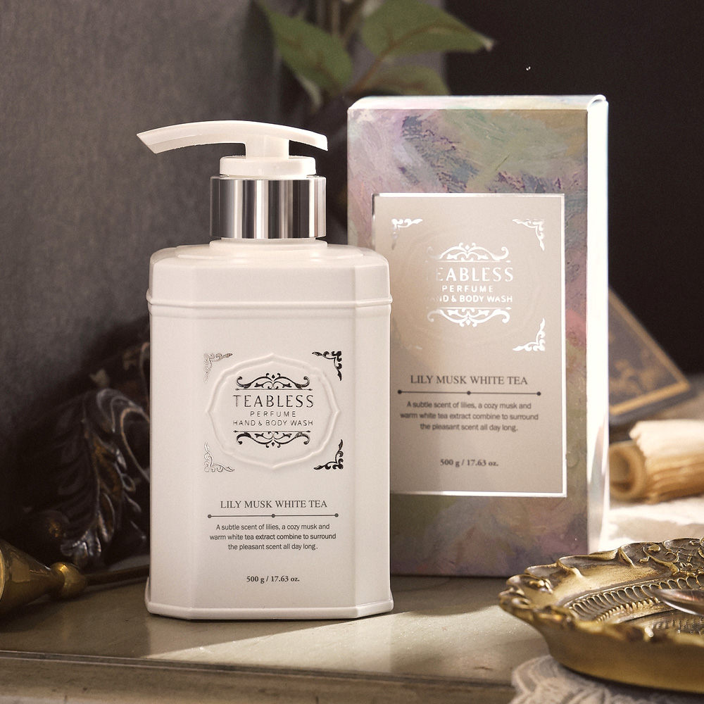 Teabless Lily Musk White Tea Perfume Body Wash 500g