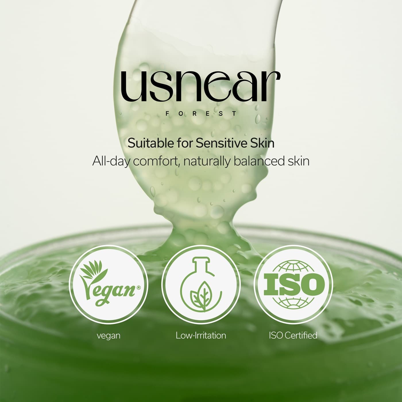 Usnear Wrapping Layer Cream 50ML Vegan PDRN Capsule Moisturizer for Elasticity, Hydration, Wrinkles