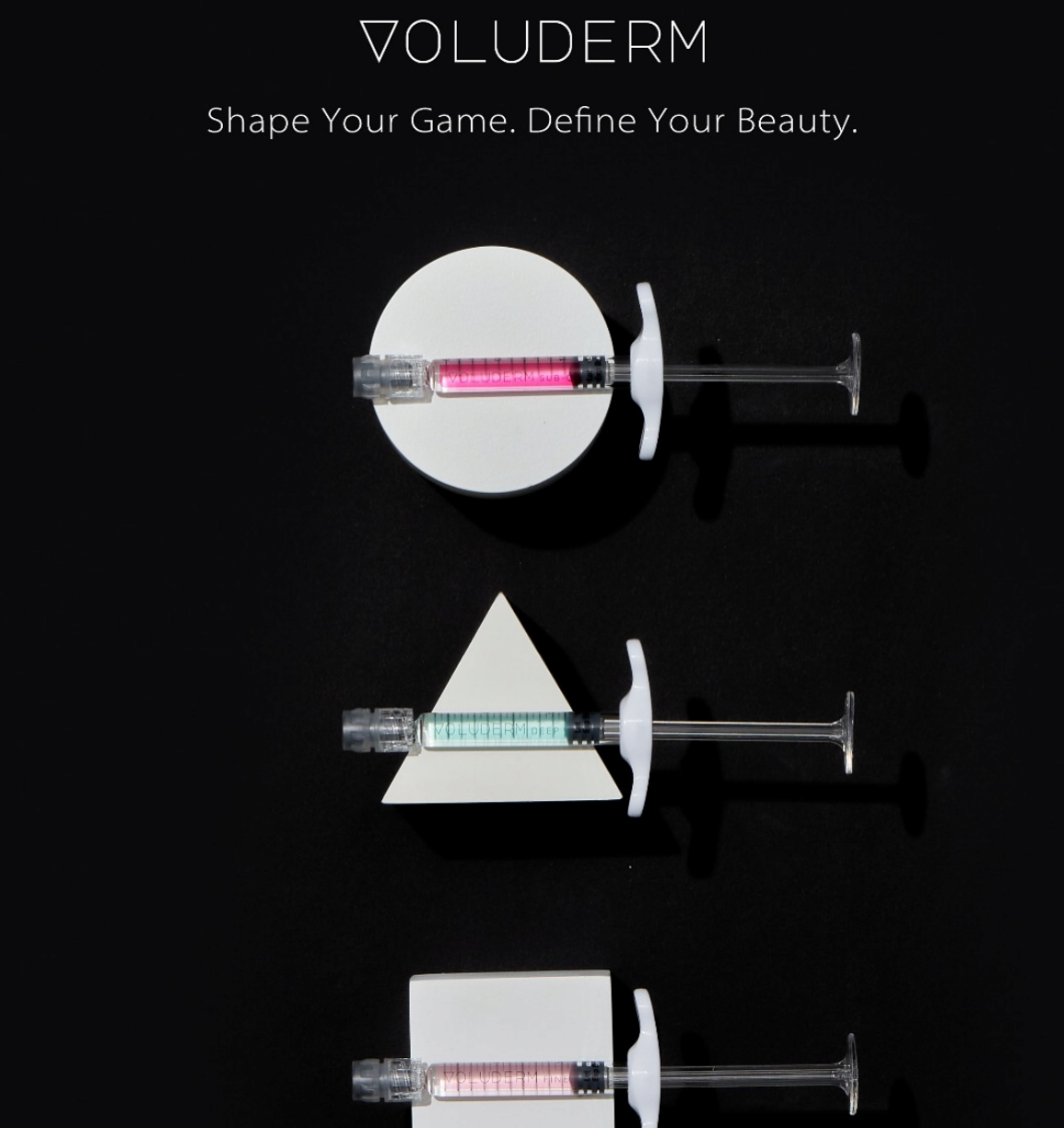 VOLUDERM Fine, Deep, Sub-Q Define 