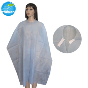 waterproof hairdressing capes, colorful disposable hairdressing capes for hair cut salon