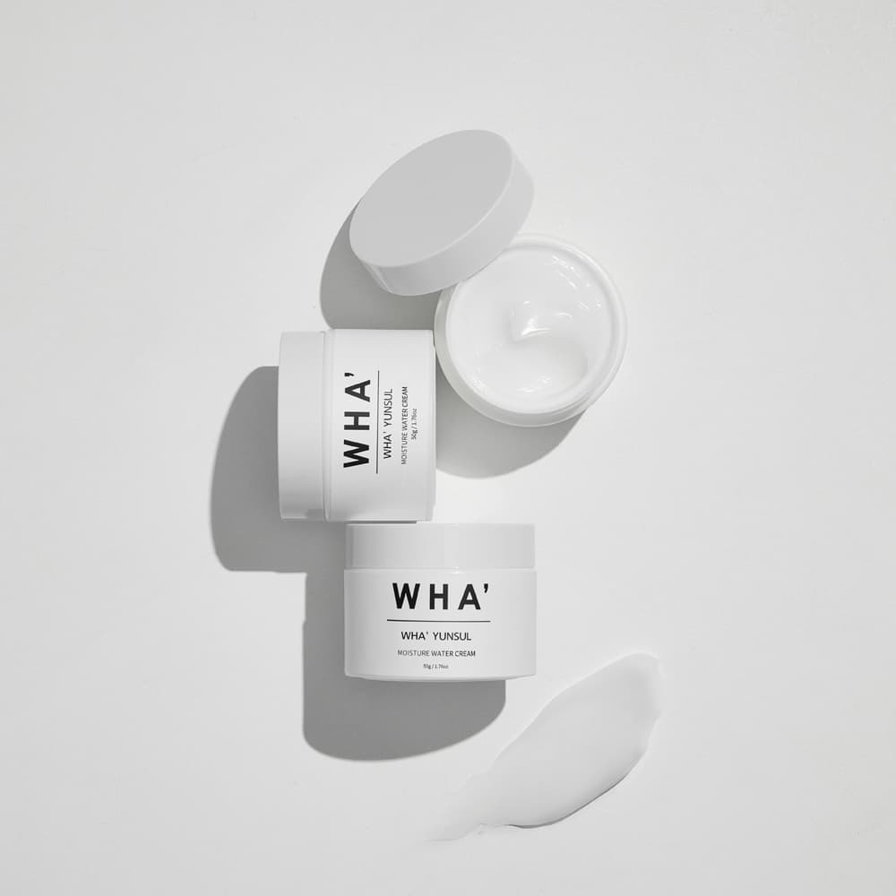 WHAYUNSUL MOISTURE WATER CREAM ,, anti-sebum p, whitening cream, anti-inflammatory action for men an