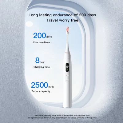 Ximalong Electric Toothbrush for Men and Women Adult Couples Flagship Sound Wave Fully Automatic Gift Box Set V1