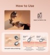 MR-2522 EMS Body Slimming Roller: Multi-Functional Sculpting Device with Enlarged Metal Rollers for Wholesale and OEM
