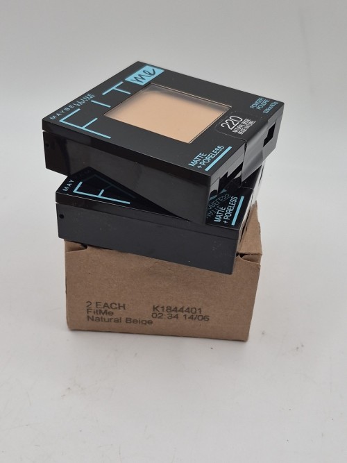Maybelline Fit Me Matte Poreless Powder #220 Natural Beige Original