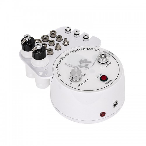 Diamond Microdermabrasion Machine Professional, 3 in 1 Dermabrasion Facial Peeling Skin Care Device for Salon Personal Home Use