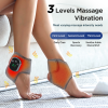 Heating and vibration massage device for Ankle