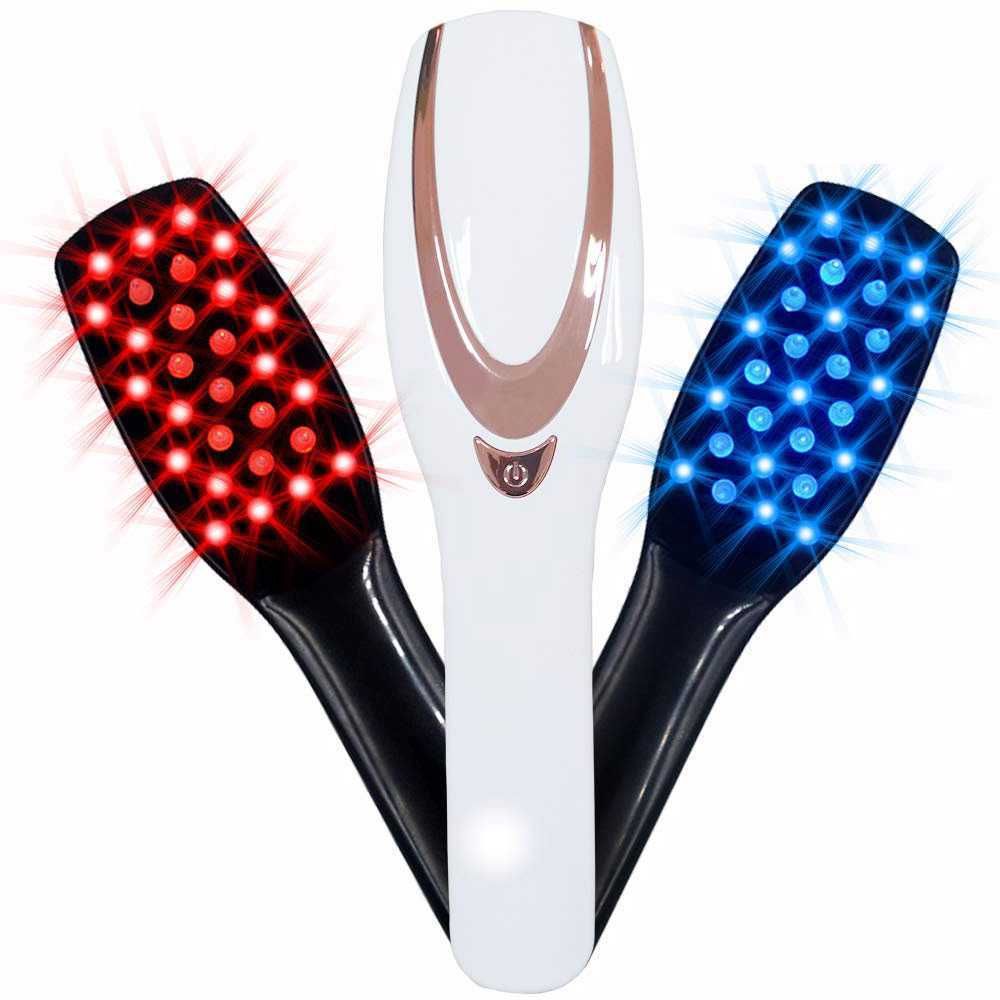 wholesale 3-IN-1 Phototherapy Scalp Massager Comb for Hair Growth, Anti Hair Loss Head Care Electric Massage Comb Brush