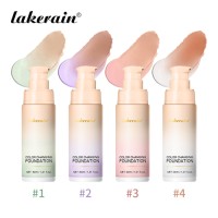 Lakerain Color‑Changing Foundation With Centella Asiatica Extract, Natural Hydrating Lightweight Face Base, Private Label Custom Logo Wholesale Low MOQ Ready Stock