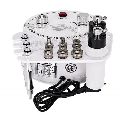 Diamond Microdermabrasion Machine Professional, 3 in 1 Dermabrasion Facial Peeling Skin Care Device for Salon Personal Home Use