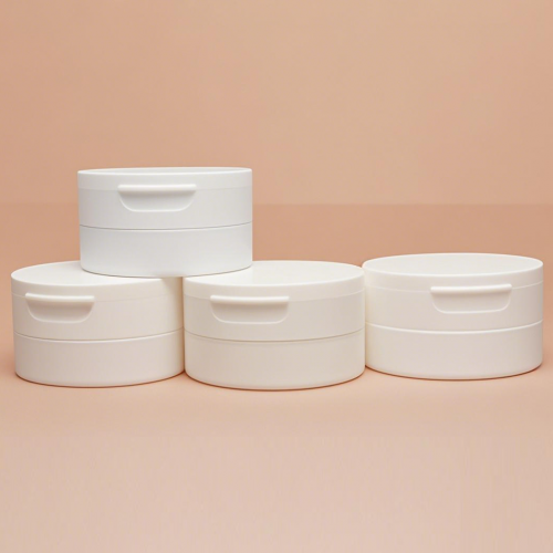 50g/80g/100g化妆品包材翻盖牙粉瓶护肤品广口膏霜瓶