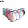 Wholesale customized private label latex free pink water drop soft face foundation makeup egg puff beaty beauty sponge blender