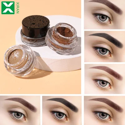 10 Colors High Pigmented Eyebrow Cream 24 Hour Wear Eyebrow Pomade