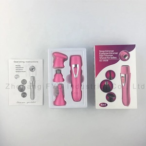 2019 New 4 in 1 Women Electric Hair Removal Kit Facial Hair Remover,Nose Hair Trimmer, Eyebrow Hair Trimmer for body hair
