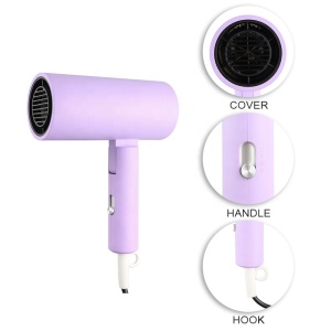 2021 Multi-layer Spray Finish Hair Blow Dryer 1400W 1600W Rechargeable Hair Dryer  Portable Hotel Hair Dryer