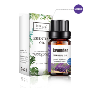 Amazon Hot Selling High Quality 100% Pure Body oil 10ml Therapeutic Grade Lavender Essential Oil