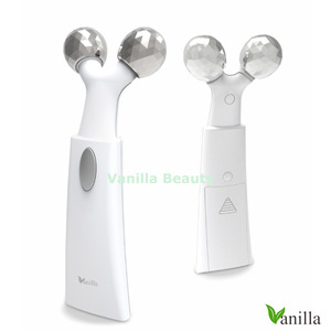 Brand posted Y shape galvanic and ultrasonic facial massager