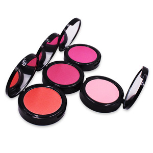 Cheap customized rose color cheek single color blush makeup blusher