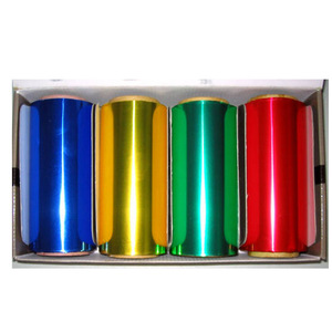 Colored embossed Aluminium Foil for Hair Salon