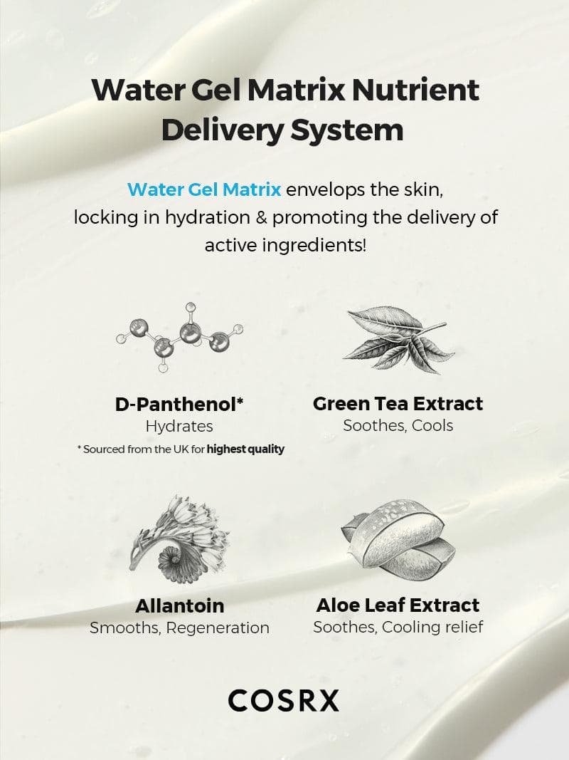 [COSRX]Hydrium Green Tea Aqua Soothing Gel Cream