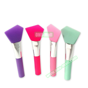 Custom Logo Colorful Facial Mask Brush Silicone Applicator, Cosmetic Makeup Tool