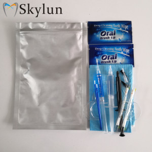 Customized private label wholesale dental whitening kit teeth Whitener Syringes Bleaching Gel whitening kit