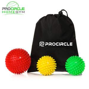 Deep Tissue Spiky Massage Ball and Peanut Double Lacrosse Massage Ball