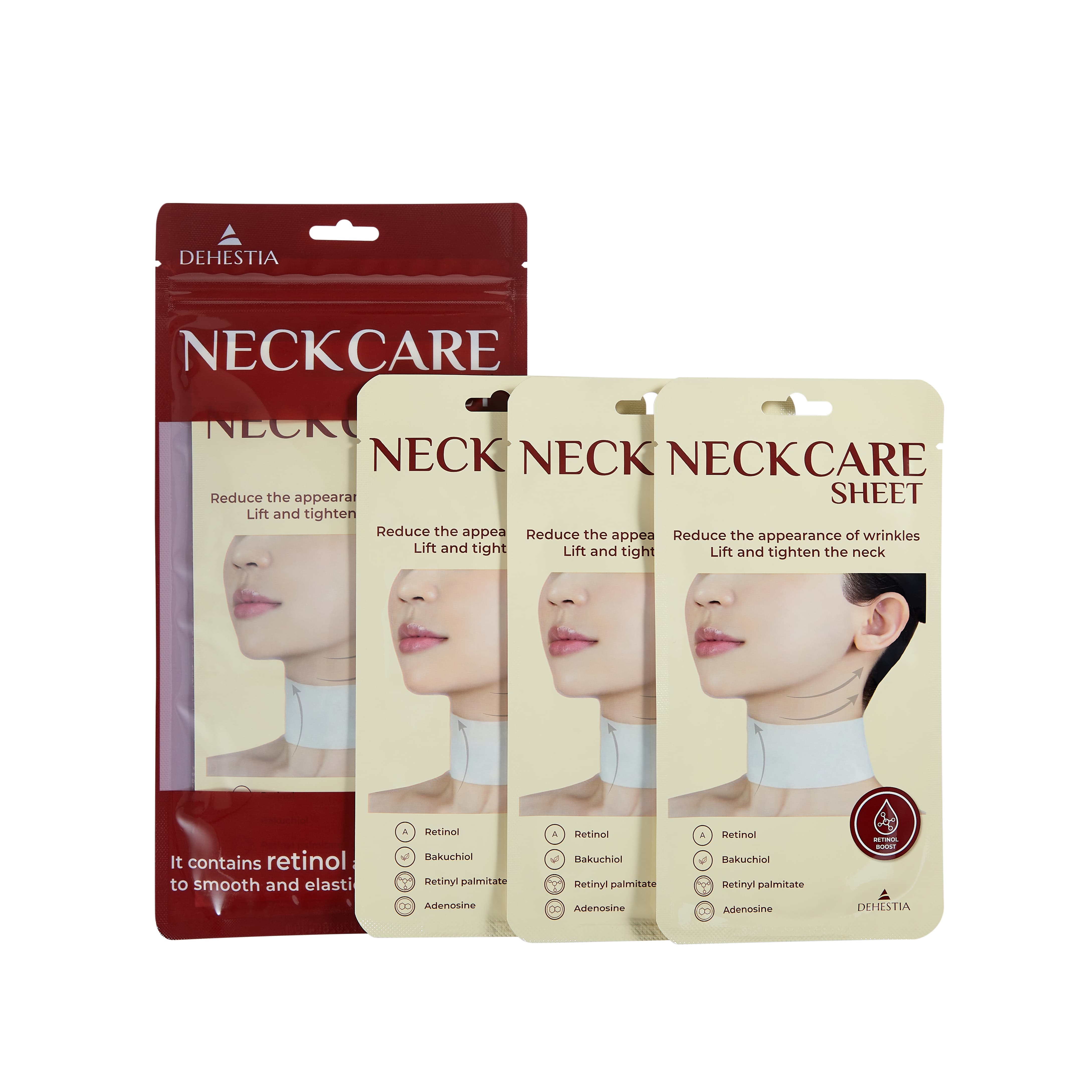 Dehestia Neck Care Sheet RT 3pieces
