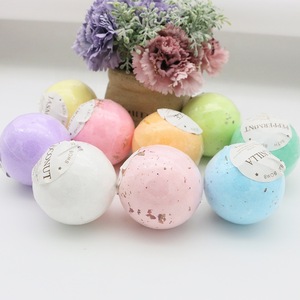 Dry Flower Bath Ball Gift Box Set  Bath Salt Ball Fizzy