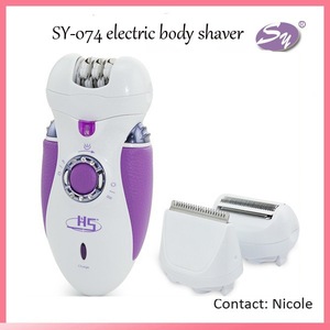 Electric hair removal body shaver epilator for women