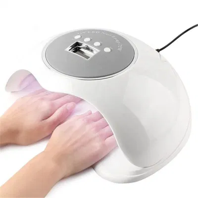 Factory Hot Selling 72W UV /LED Nail Lamp Nail Art Lamp Curing Smart Infrared Induction Double Hand Nail Lamp Nail Dryer