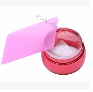 Factory Supply New 3.5cm Clear Jelly Transparent Nail stamper For Nail Fashion