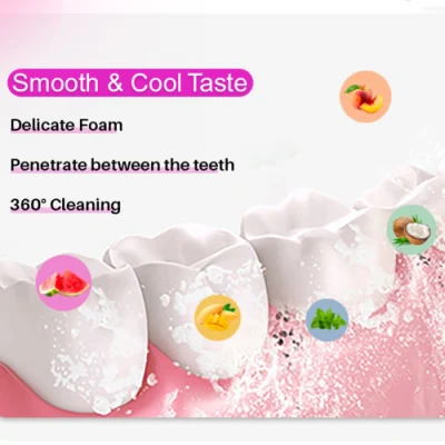 Glorysmile Small Toothpaste Tubes Watermelon Flavor Dazzling White Toothpaste for Fresh Breath