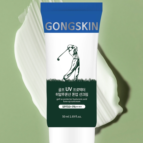 Golf UV Protector Hyaluronic Acid Tone Up Sunscreen , Suncream, whitening, wrinkle improvement