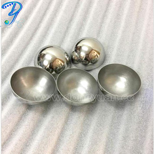 Homemade High Quality Bath Soap Mold Stainless Steel Three Sizes 42mm 51mm 63mm Bath Bomb Mold for DIY Bath Bomb