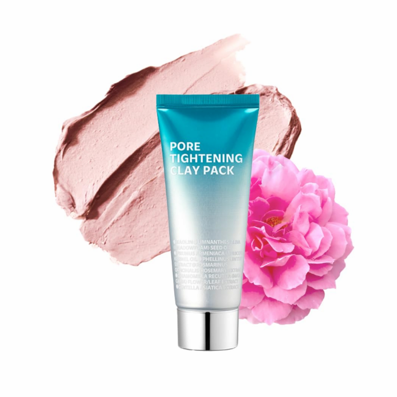 ISOI Pore Tightening Clay Mask Pack Exfoliating Sebum Control Moisture Balancing Natural Kaolin Clay