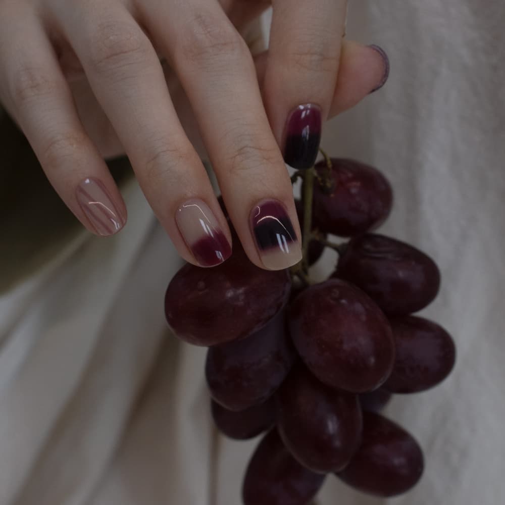 KEEPU CUSTOM NAIL STRIP WINERY GEL TUBE