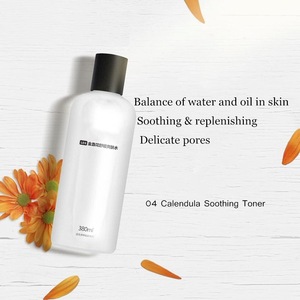 Moisturizing balancing water and oil hydrating fresh skin care whitening calendula toner