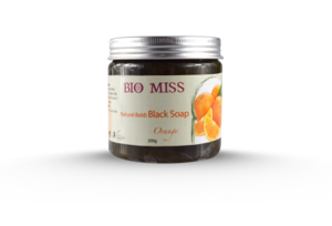 Moroccan Black Soap with Organic Argan Oil