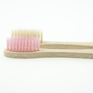 Natural Organic custom BPA Free soft bamboo toothbrush