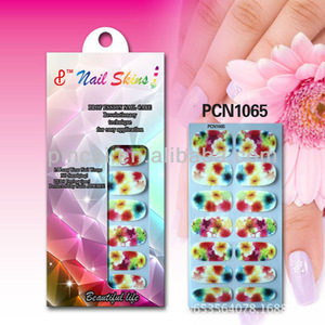 New design gel nail art stickers from Guangzhou 3d nail art supplies in 3d nail art