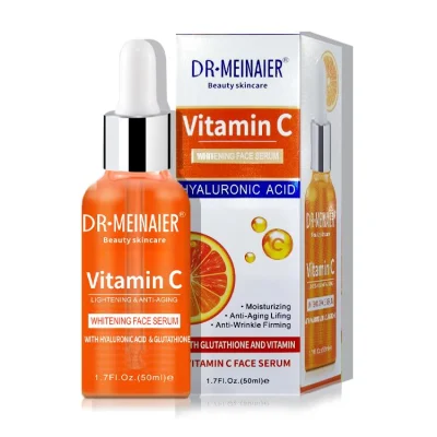 New Whitening Vitamin C Serum Ha Face Serum in Stock 50ml Private Label