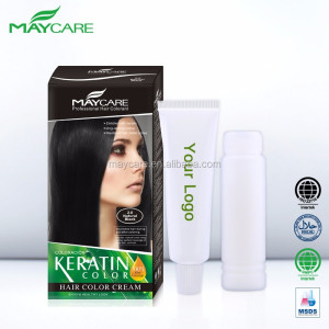 No ammonia & karatin & hair care ppd free natural hair dye color temporary hair colour