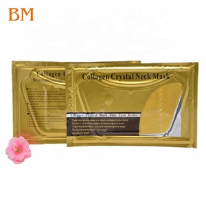 OEM Best Selling Product Firming Gold Collagen Crystal Neck Mask