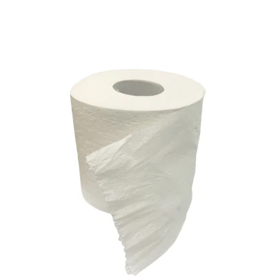 OEM ODM Wholesale Price 100% Virgin Wood Recycled Pulp Raw Material Toilet Tissue Paper Roll