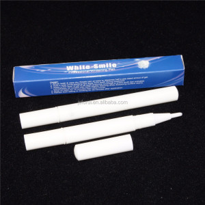 Private label high concentration  plastic teeth whitening pen with custom paper box