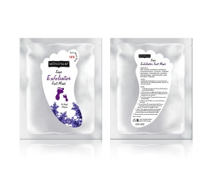 Private Label Sage exfoliating repairing foot sheet moisturizing socks exfoliating peel foot mask