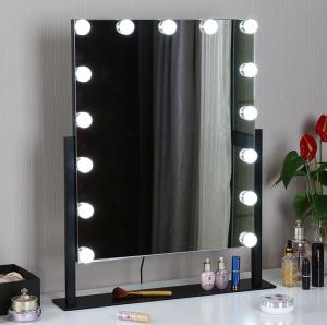 Professional  Bathroom LED Light Bulbs Smart Hollywood Makeup Vanity Mirror with Touch Sensor