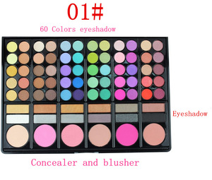 Professional Cosmetics Products Waterproof 78 Colors Makeup Eyeshadow Palette