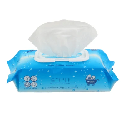 Special Nonwovens OEM No Harsh Chemicals Hypoallergenic Alove Vera 99.9% Pure Water Disinfection Soft Baby Wet Wipe